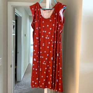 Breezy dress from the Loft!☀️🌺